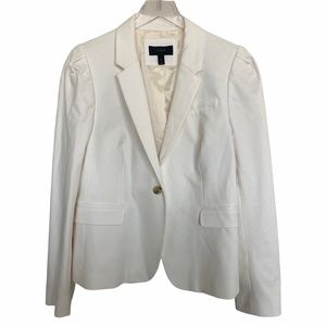 J. Crew Blazer Off White / Cream Size 16 NWOT